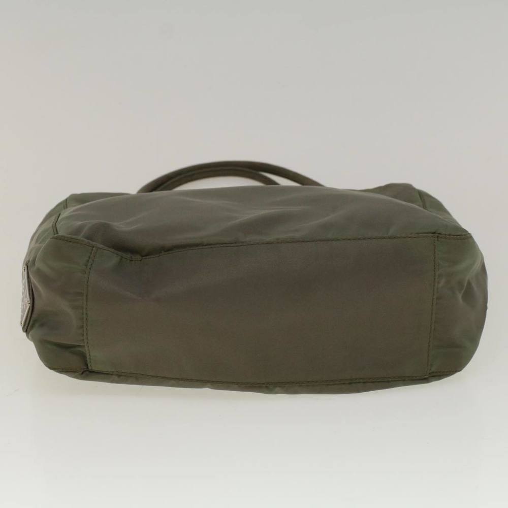 PRADA Hand Bag Nylon Gray Auth 57266 - Picture 5 of 16